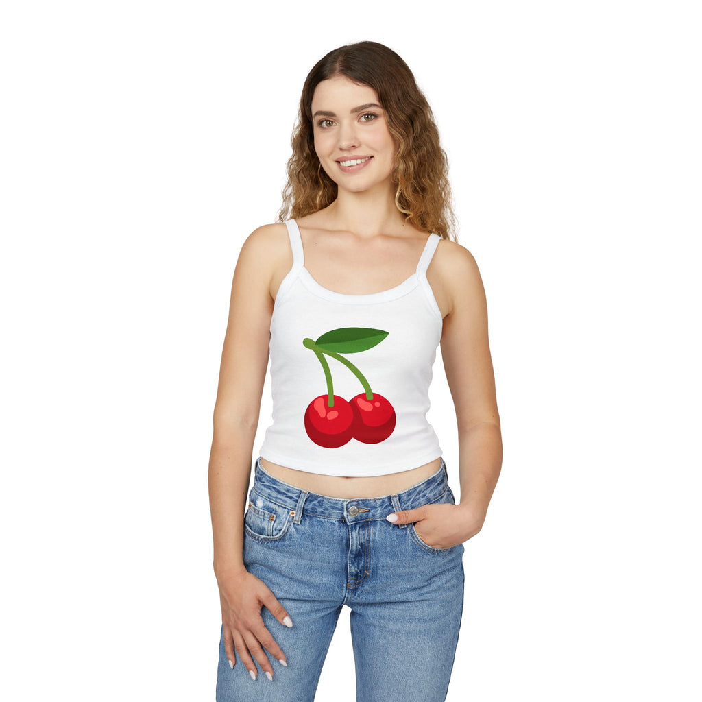 Cherry Spaghetti Strap Tank 🍒