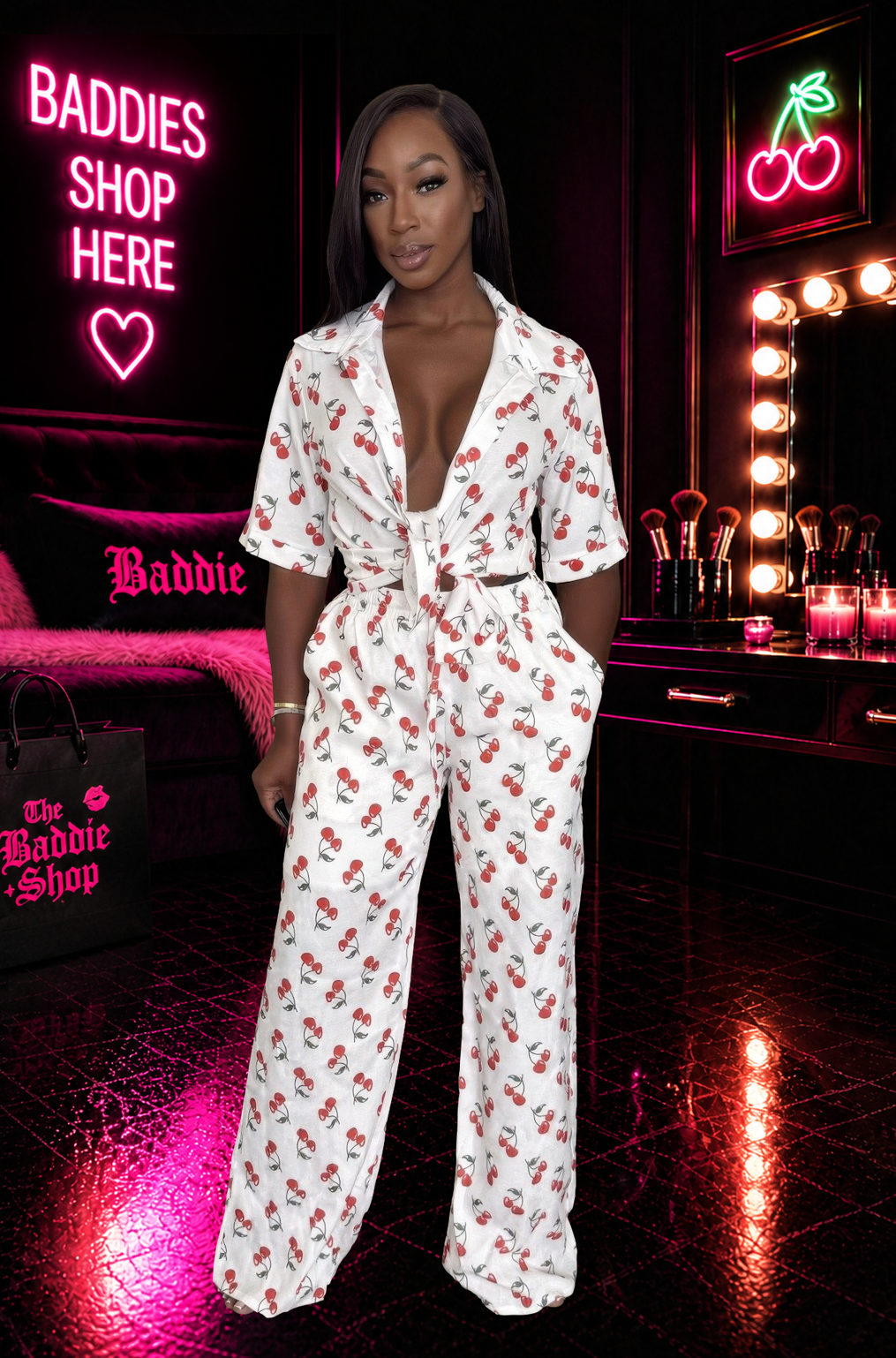 Cherry Pop Baddie Outfit Set 🍒